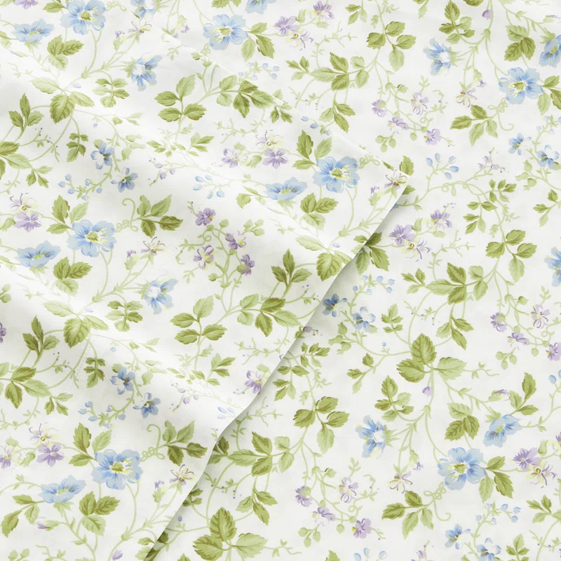 Laura Ashley Laura Ashley Sateen Cotton Printed Sheet Sets