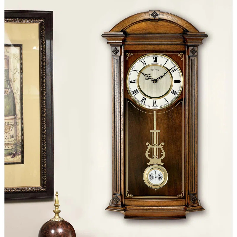 Bulova Metal Wall Clock