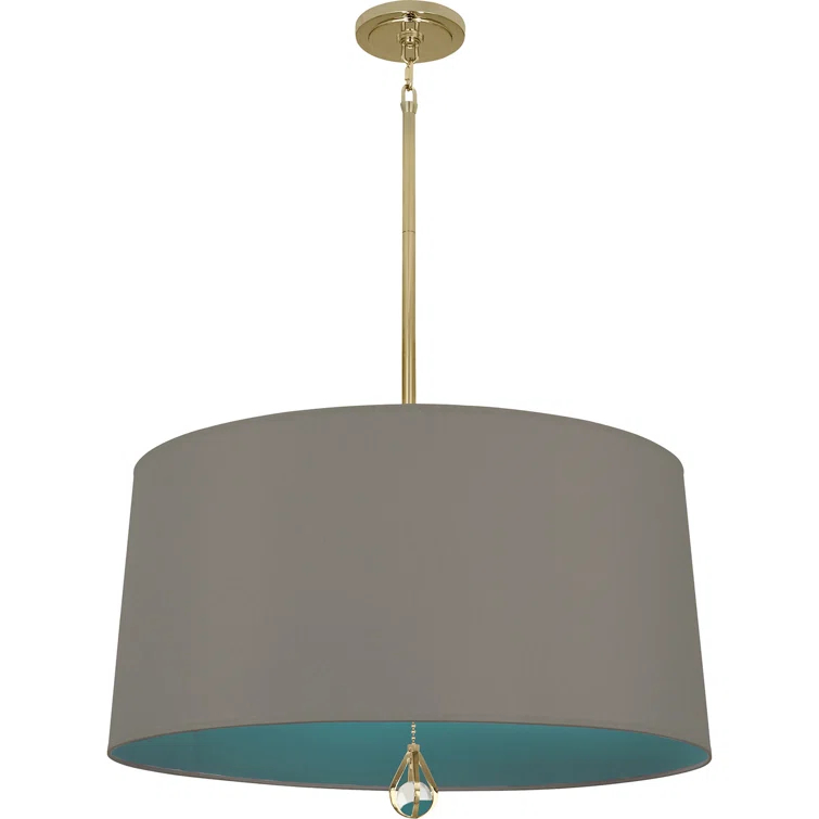 Robert Abbey Custis 3 - Light Drum Chandelier