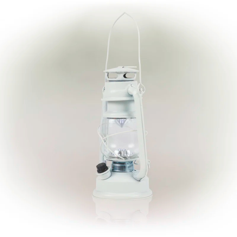 Alpine 10'' Battery Powered Integrated LED Outdoor Lantern