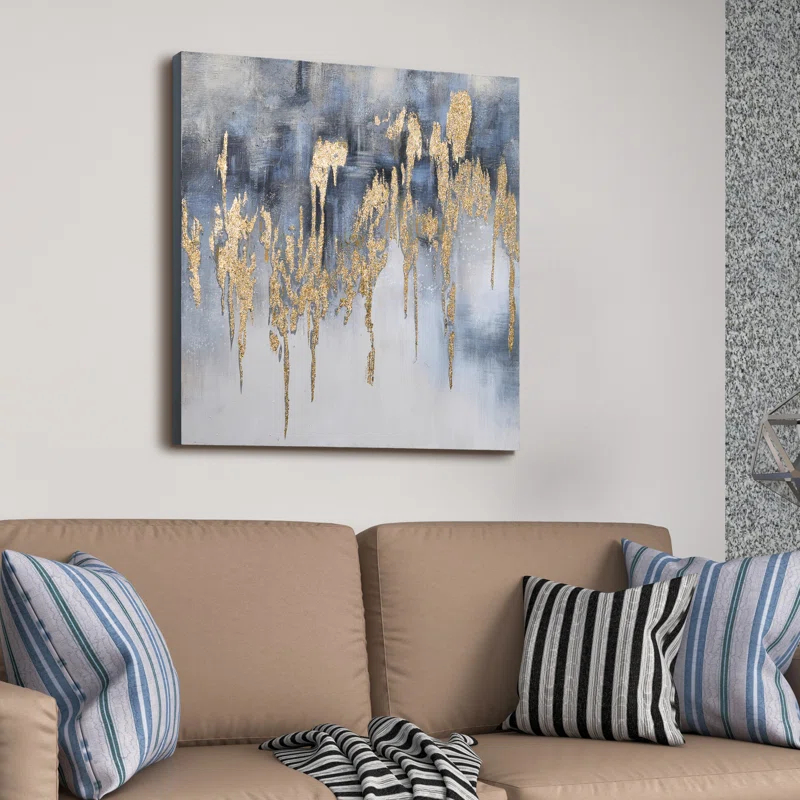 MH Handel Wrapped Canvas Drawing Print
