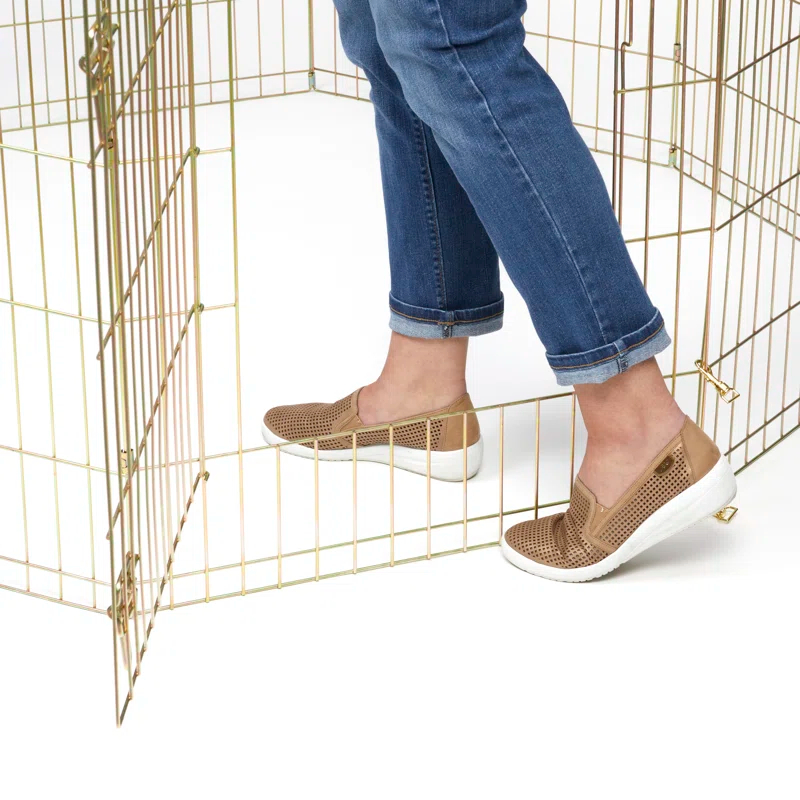 Midwest Homes For Pets MidWest Homes for Pets Gold Zinc Exercise Pen/Pet Playpen with Door