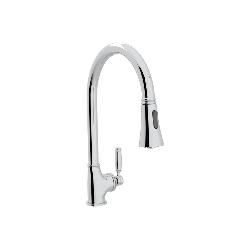 Rohl MB7928LMAPC-2 Gotham Pull Down Single Handle Kitchen Faucet With Accessories