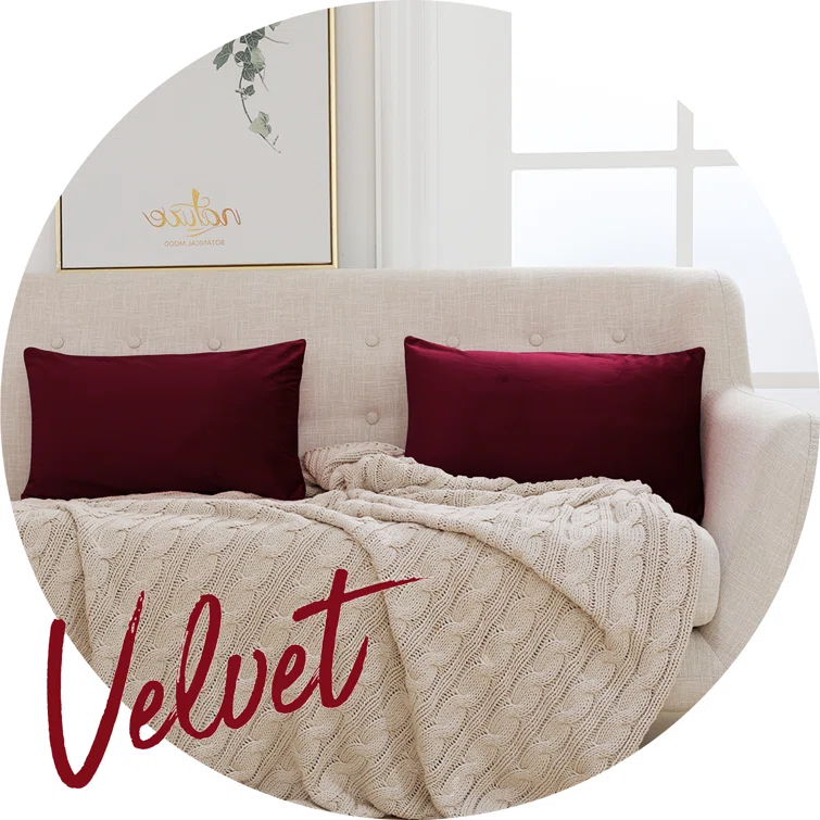Deconovo Velvet Reversible (Set of 2)