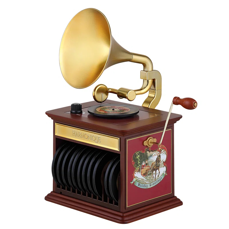 Mr. Christmas Heirloom 90th Anniversary Collection - Musical Gramophone