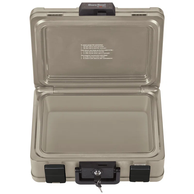 FireKing Fire And Water Chest Safe Box Lock
