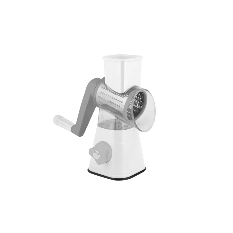 Eternal Eternal Rotary Grater And Slicer With 3 Barrels/blades