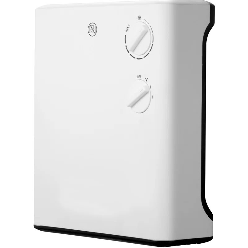 VEVOR 1500 Watt 250 BTU Electric Wall Mounted Space Heater with Adjustable Thermostat