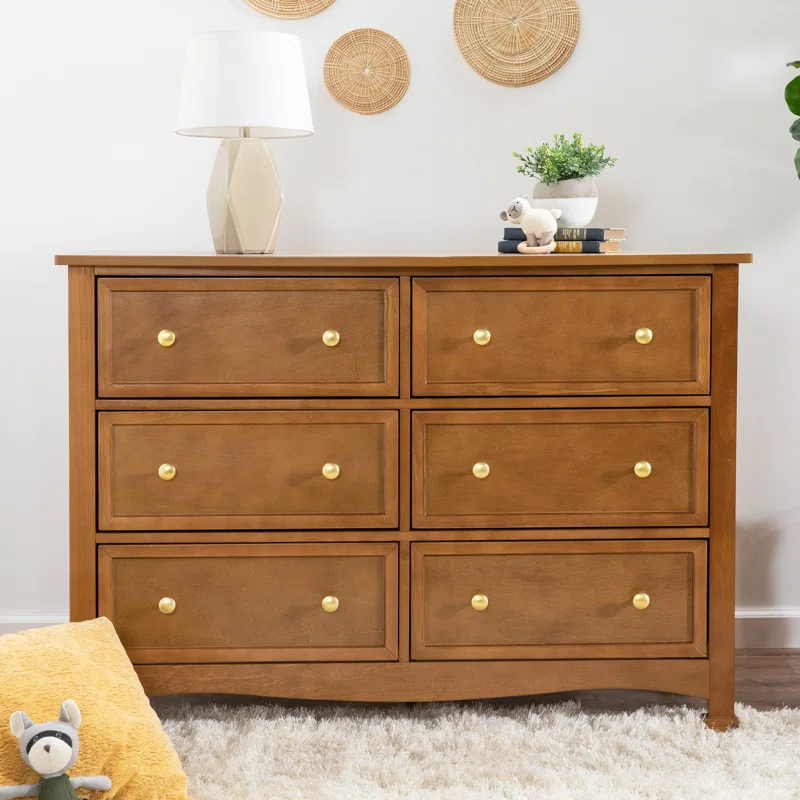 Kalani 6 Drawer 47" W Double Dresser