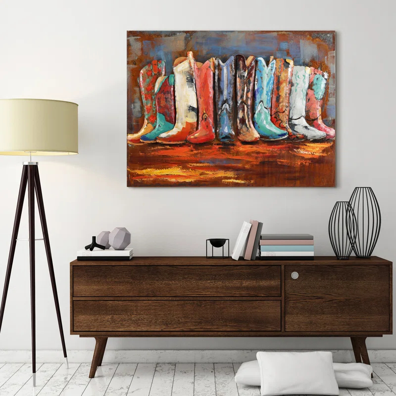 weilaicheng Unframed Painting on Metal