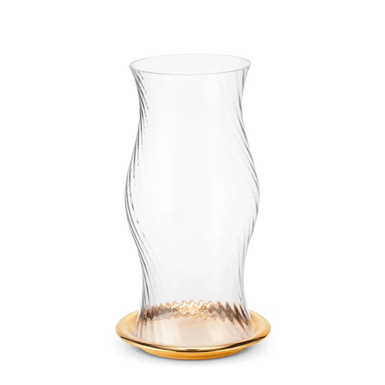 AERIN Milla Concrete / Cement Tabletop Hurricane