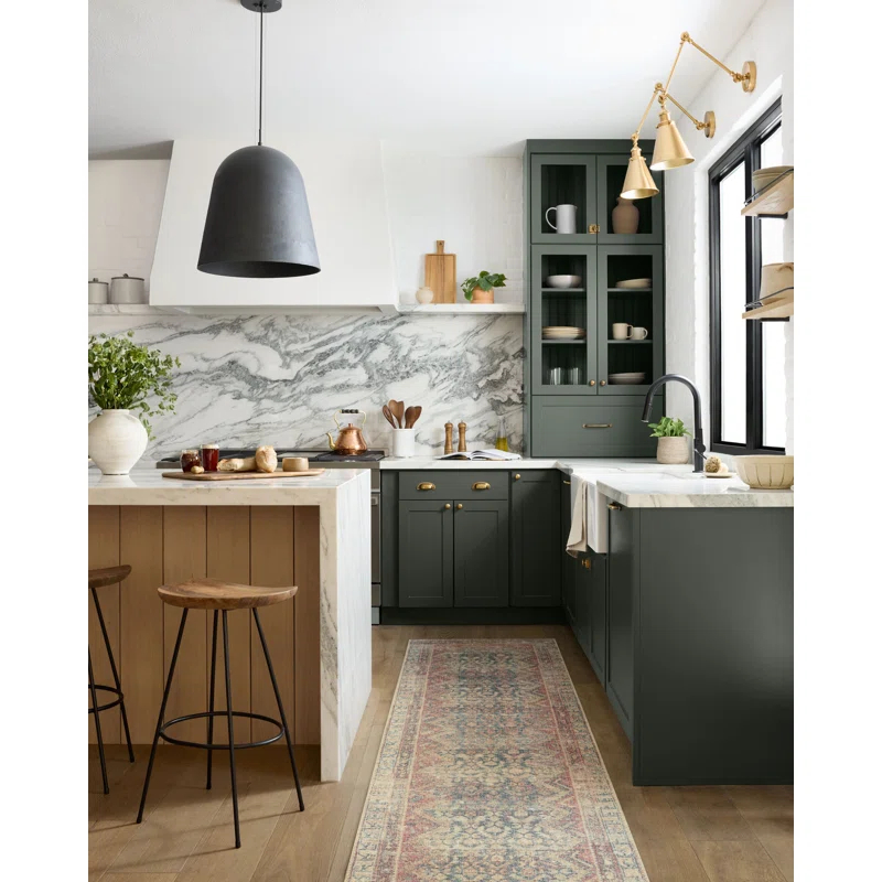 Angela Rose x Loloi Aubrey Ocean / Spice Area Rug