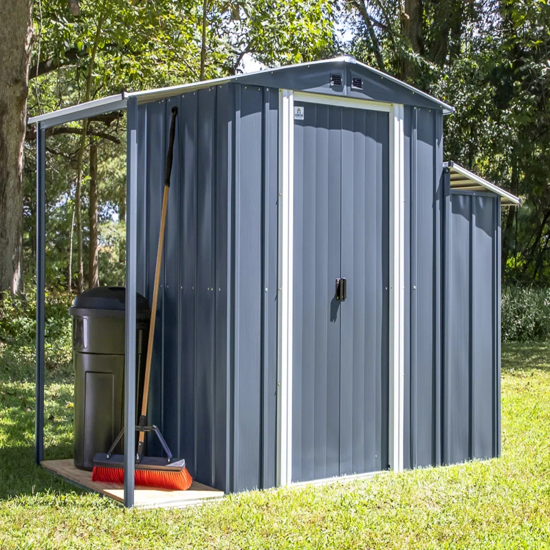 Arrow 3-In-1 Steel Utility Shed