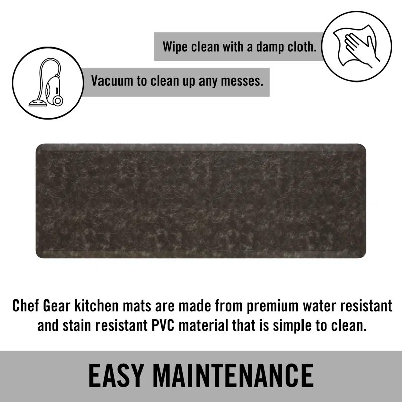 Chef Gear Embossed Soothing Comfort Anti-Fatigue Mat
