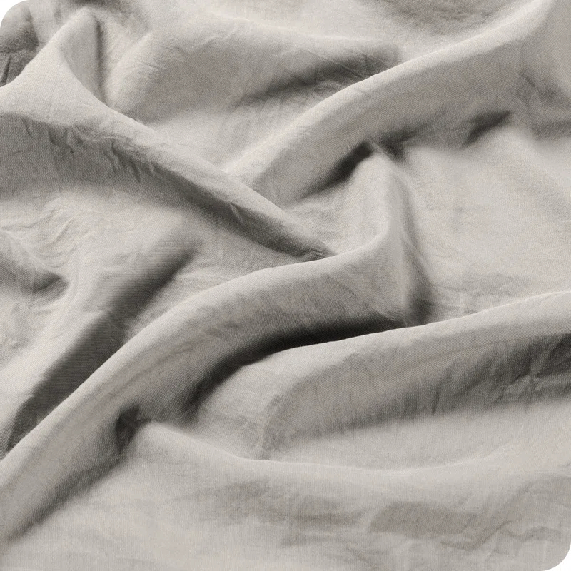 Bare Home Washed Microfiber Duvet Cover Set