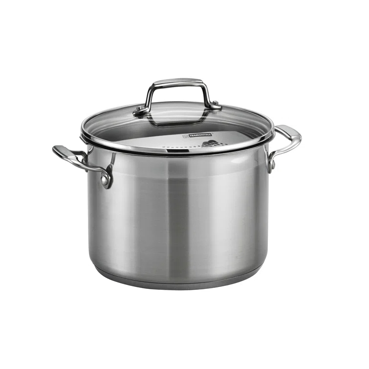 Tramontina Tramontina Gourmet 3 Piece 6-qt. Pot Set with Lid