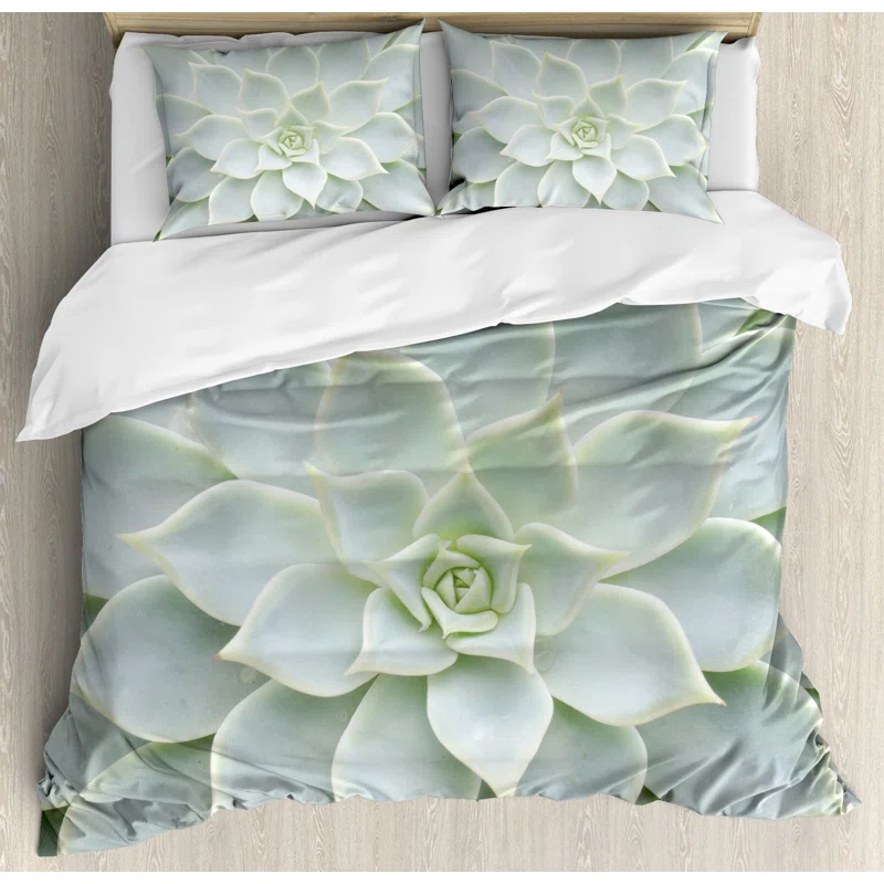 Ambesonne Cactus Traditional Duvet Cover Set