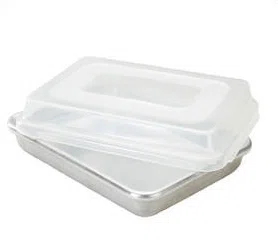 Nordic Ware Nordic Ware Natural Commercial Rectangular Aluminum Classic Cake Pan
