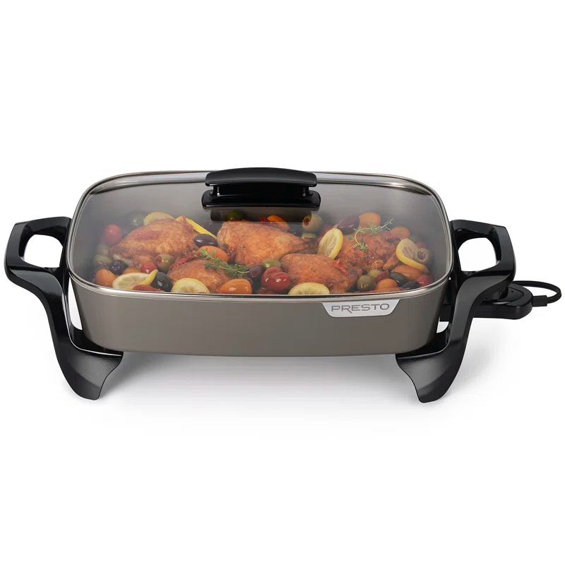 Presto Presto 16" Electric Ceramic Skillet with Glass Cover - 06856