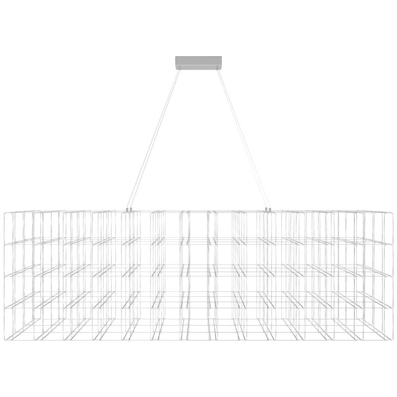Argyle 200 - Light Chrome Kitchen Island Pendant