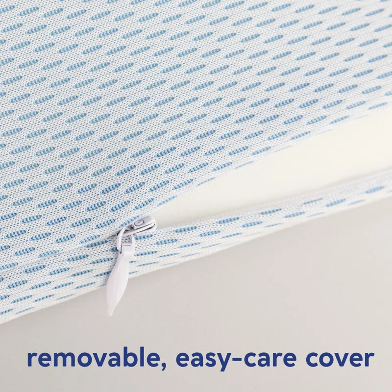 Vibe Smart Edge Multi-Position Gel-Infused Memory Foam Pillow