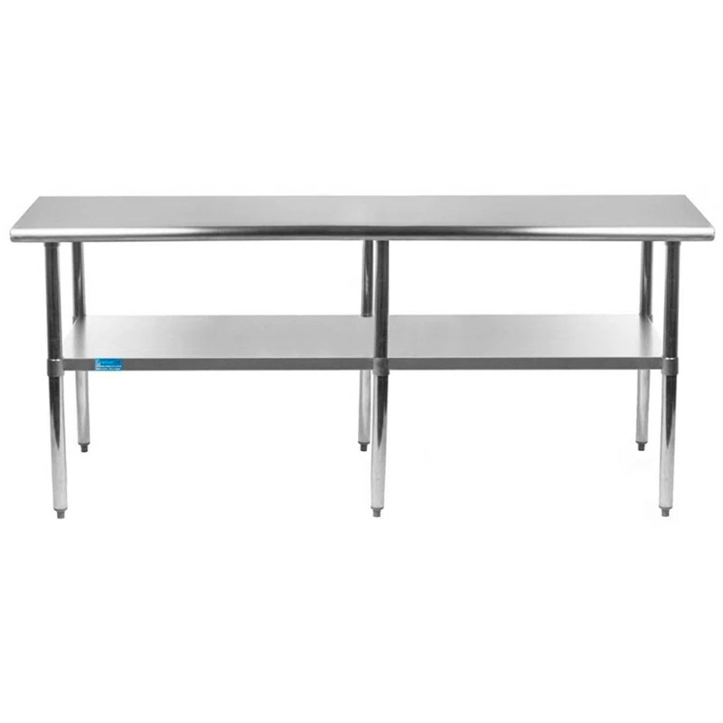 Amgood Stainless Steel Top Workbench