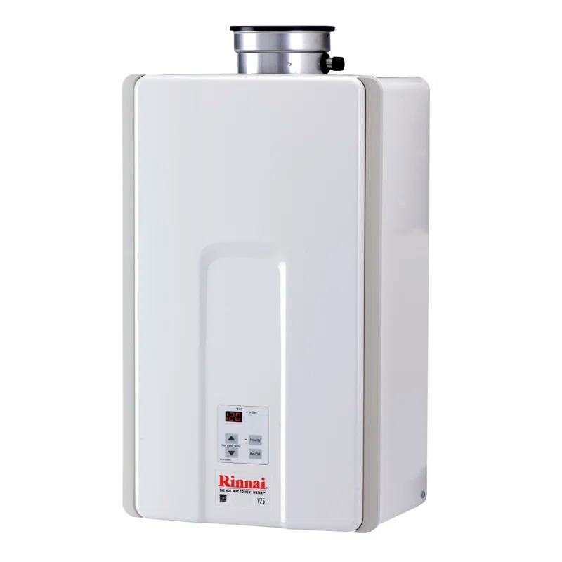 Rinnai V75iN V75iN Value 7.5 GPM Liquid Natural Gas Tankless Water Heater