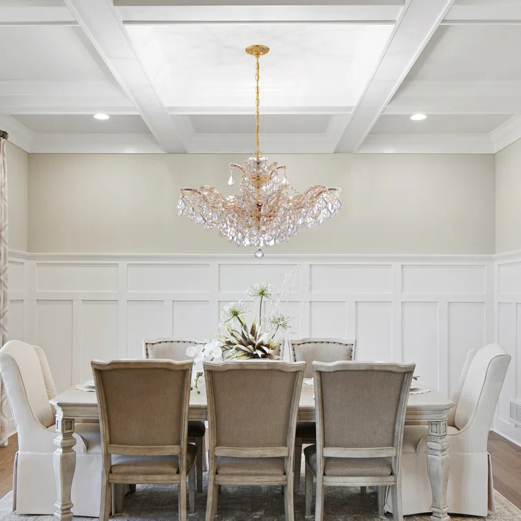 Willa Arlo™ Interiors Weekes 6 - Light Glass Empire Chandelier