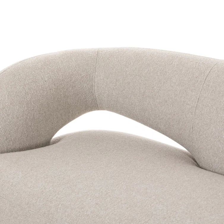 Crete Pebble Fabric Pillow-top Arm Sofa