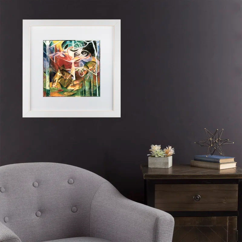 Trademark Fine Art " Deer " by Franz Marc