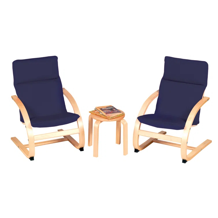 Guidecraft Preschool and Kiddie Rocker Kids Chair