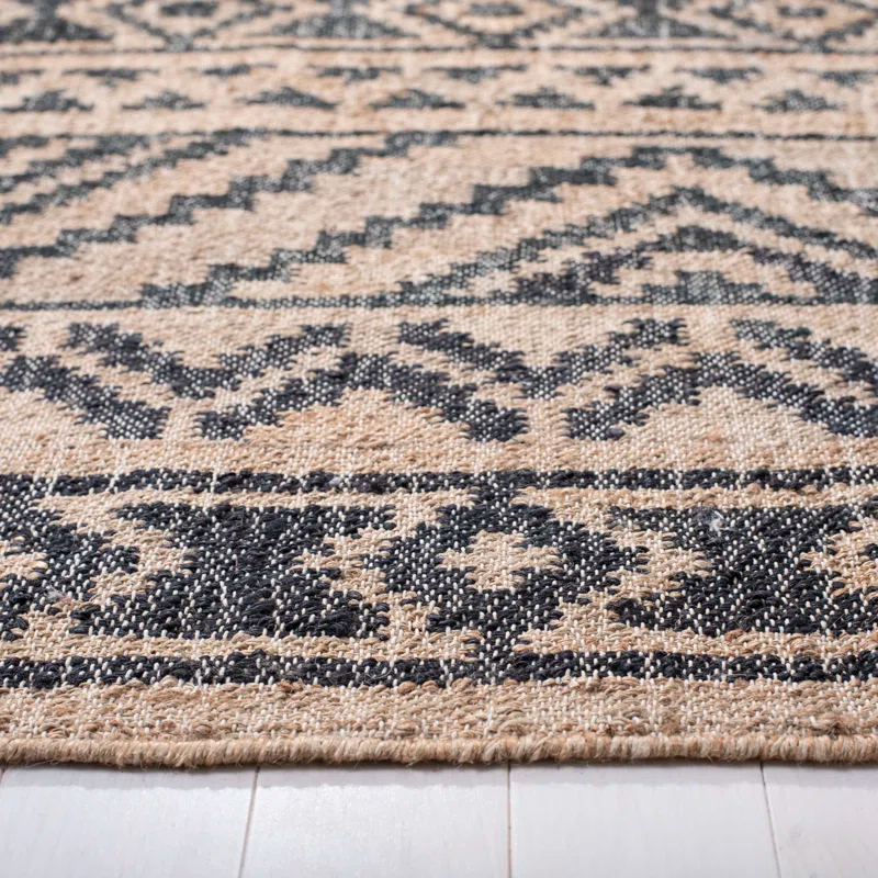 Union Rustic Haywa Hand Loomed Jute, Cotton Southwestern Rug
