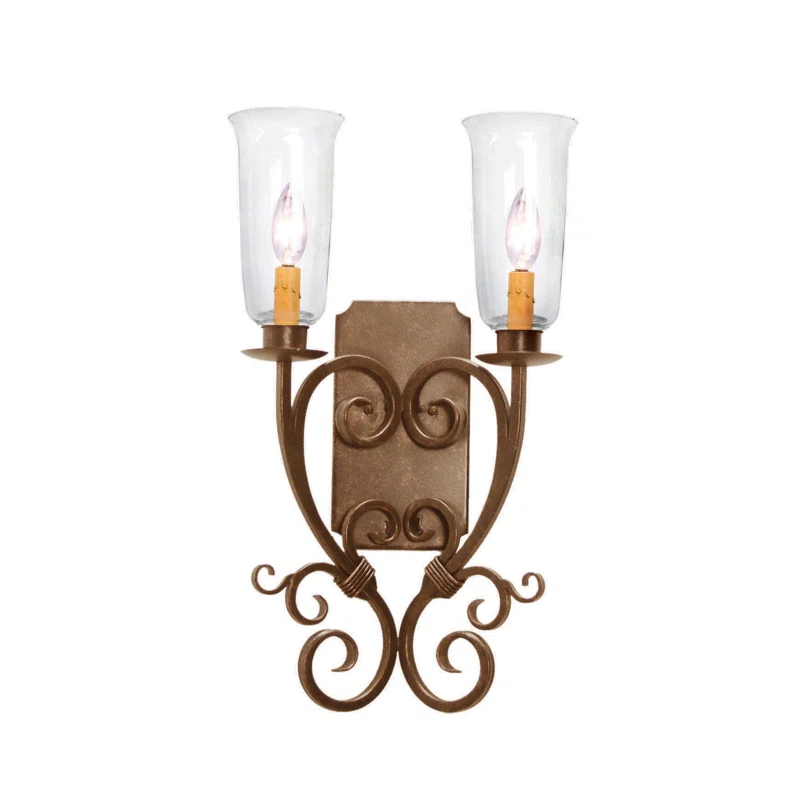 Thierry Iron Candle Wall Light