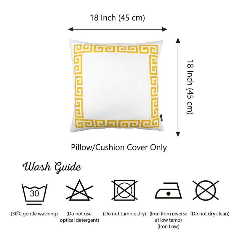 Apolena Reversible Pillow Cover (Set of 4)