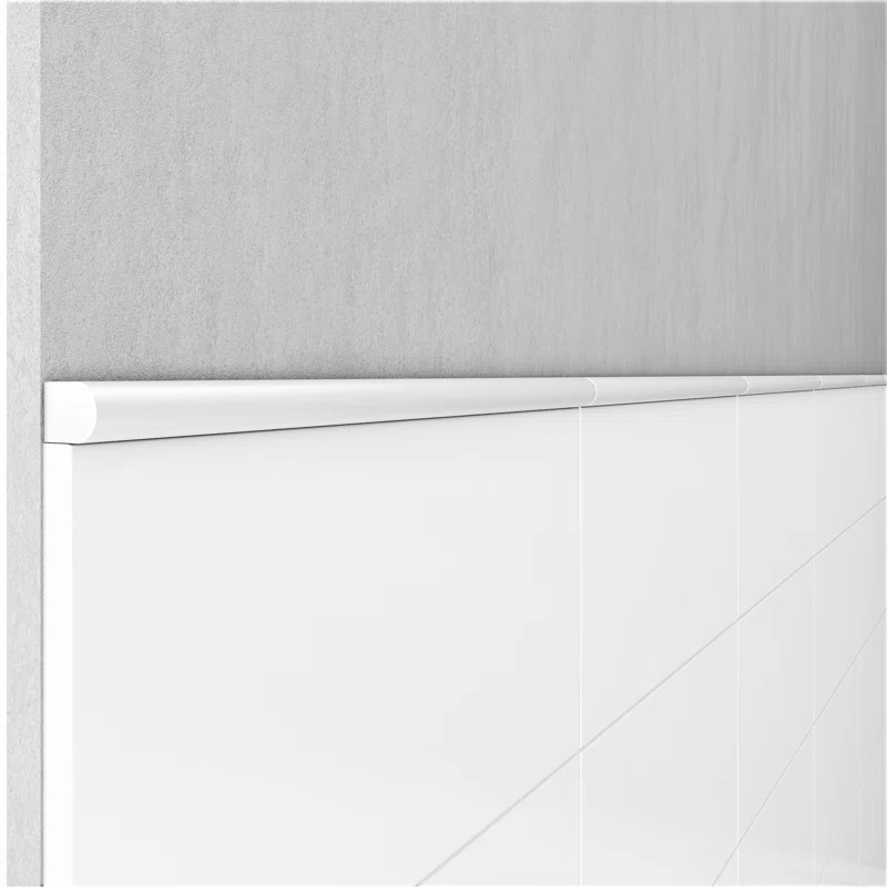 Nichetiles Universal 1/2 in. x 12 in. Glossy Pencil Liner Wall Tile Trim (5 Linear Foot/Case)