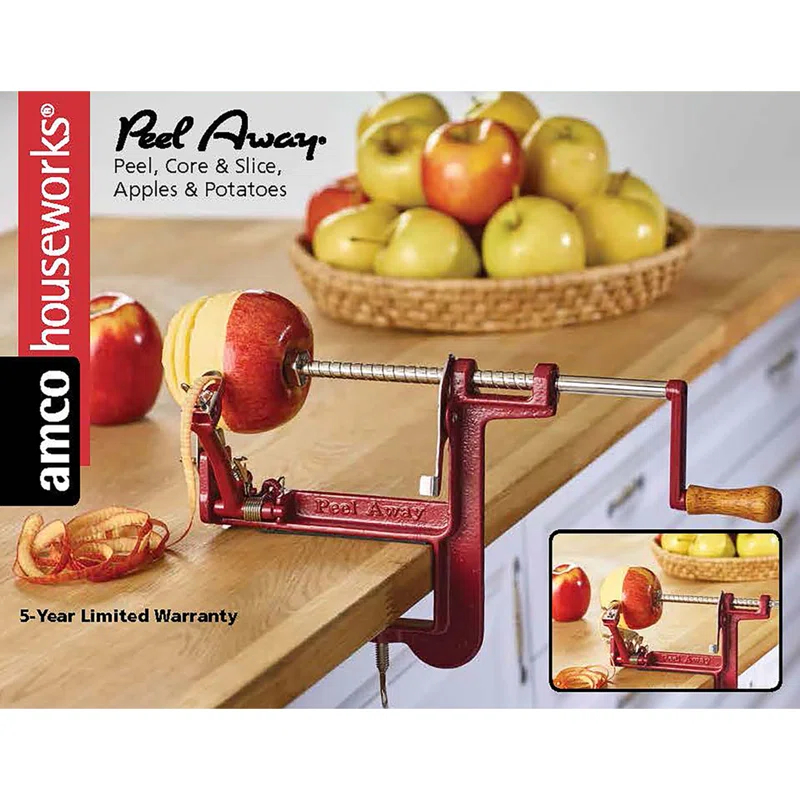 Amco Houseworks Cast Iron Apple Peeler