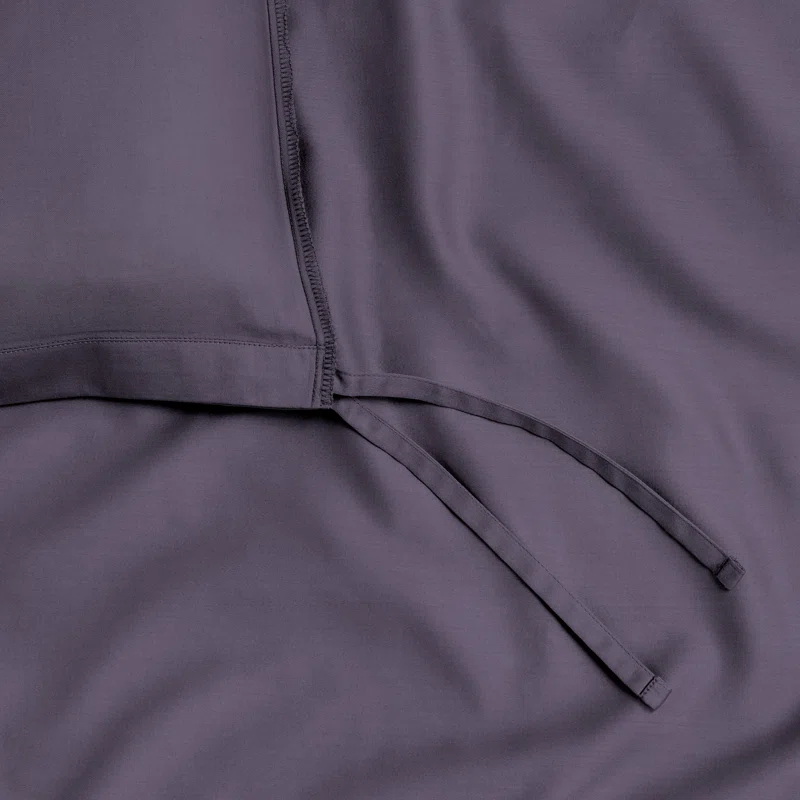400 Thread Count Organic Cotton Sateen Duvet Cover Set