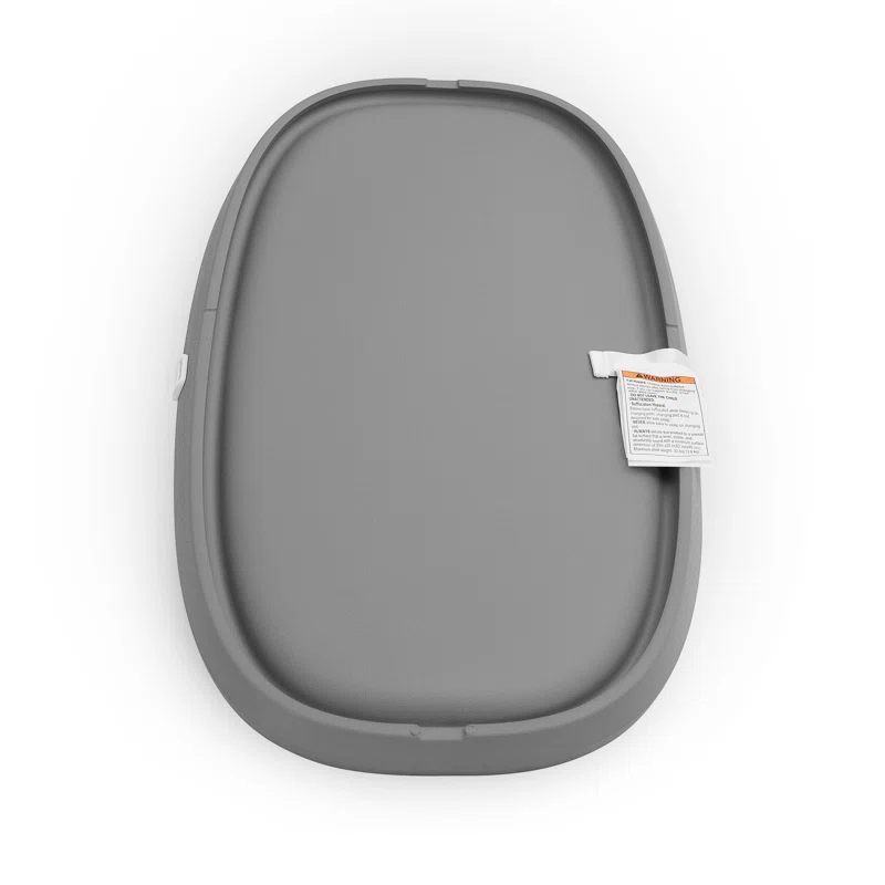 Evolur Eva Baby Changing Pad, Soft, Breathable and  Waterproof, Dark Gray