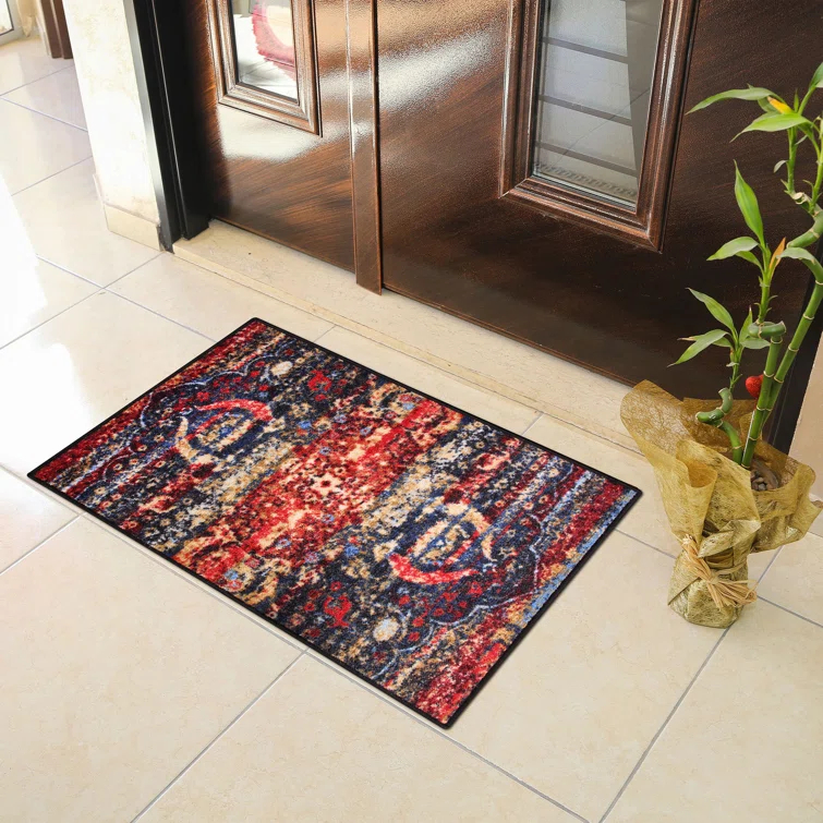 Bohemian Rustic Medallion Indoor Runner or Area Rug