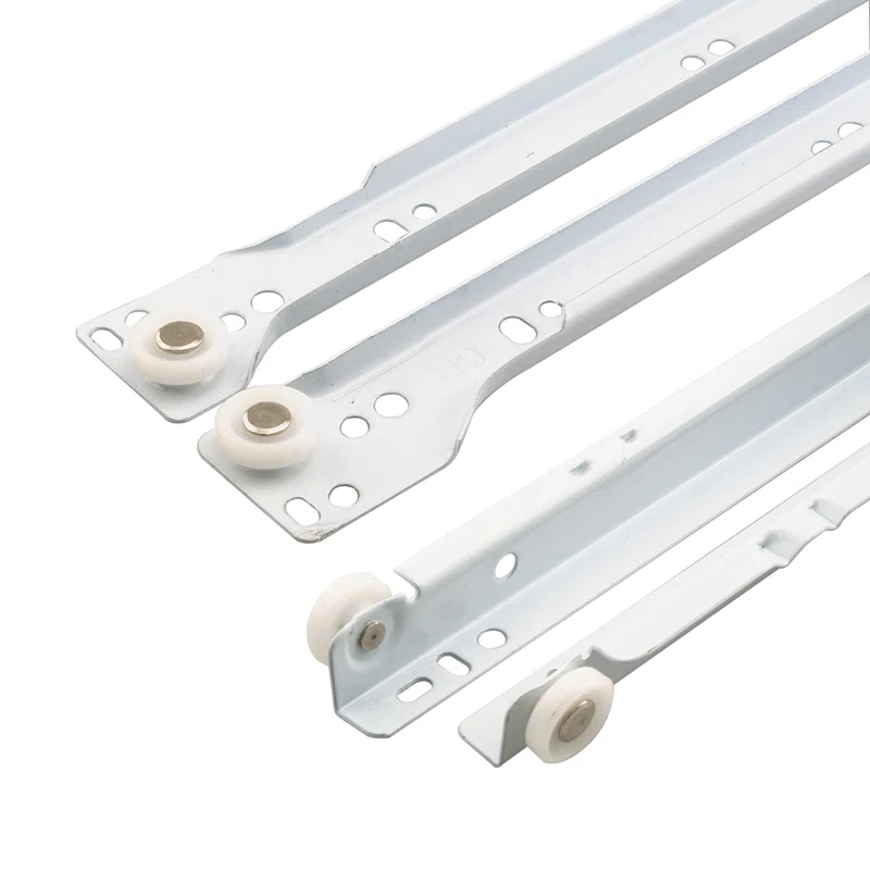 Prime-Line Bottom Mount RV and Mobile Home Drawer Slides, White (1 Set)