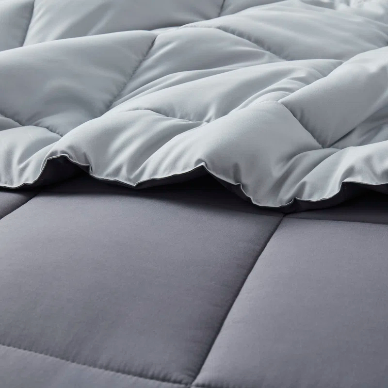 Nestl Nestl All Season Solid Lightweight Down Alternative Reversible Comforter