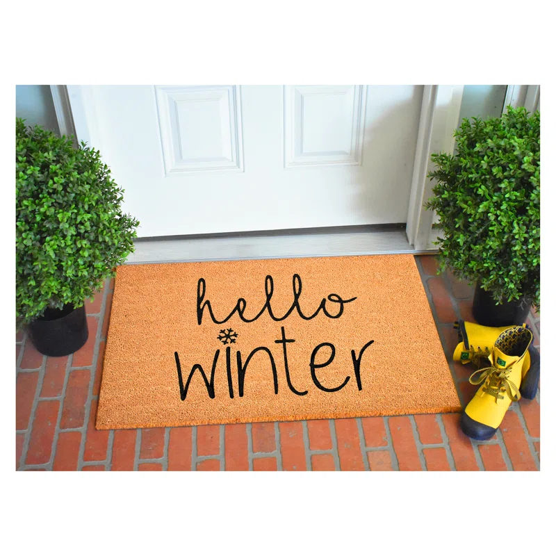 Home & More Calloway Mills Non-Slip Holiday Doormat