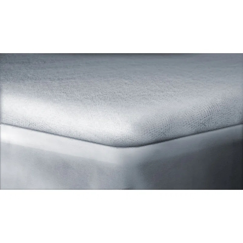 Hospitology Waterproof Hypoallergenic Dust Mite Proof Fitted Natural Cotton Mattress Protector