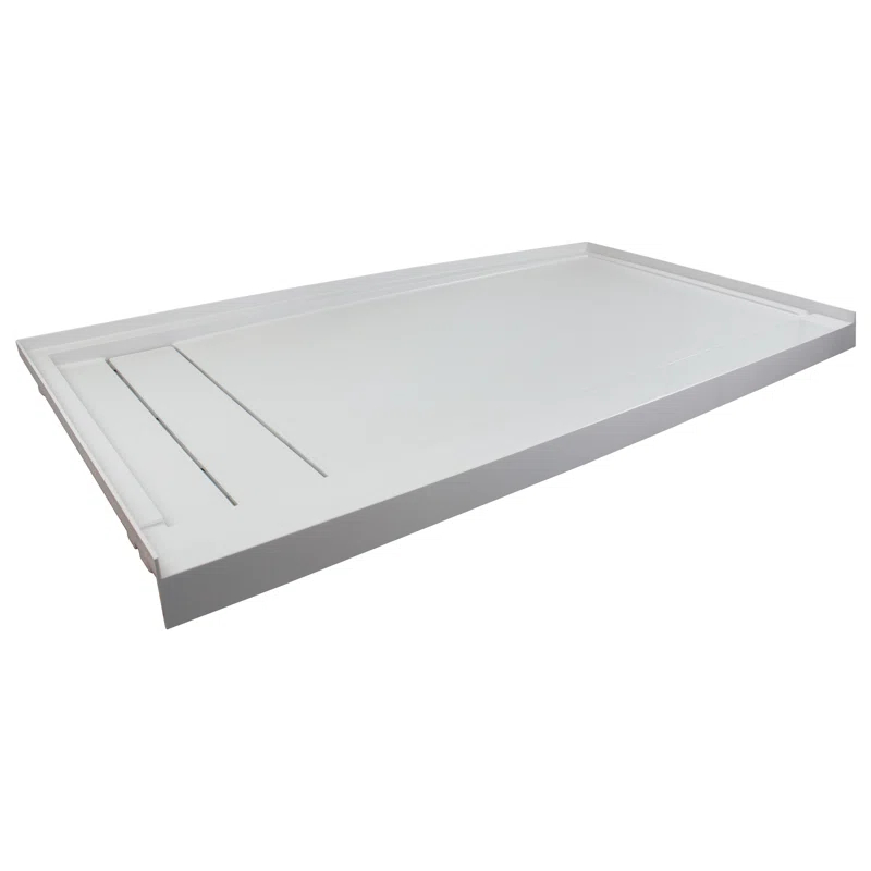 Transolid FLU6032L-39 60'' W 32'' D Rectangular Single Shower Base