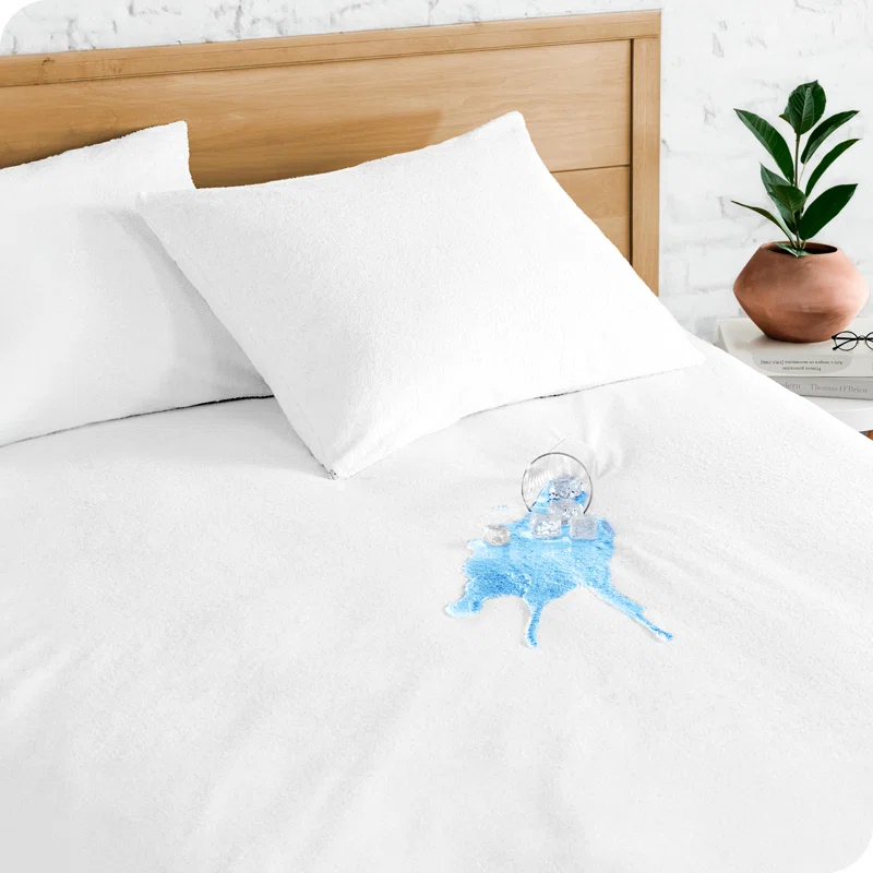 Bare Home Premium Ultra Soft Waterproof Fitted Mattress Protector