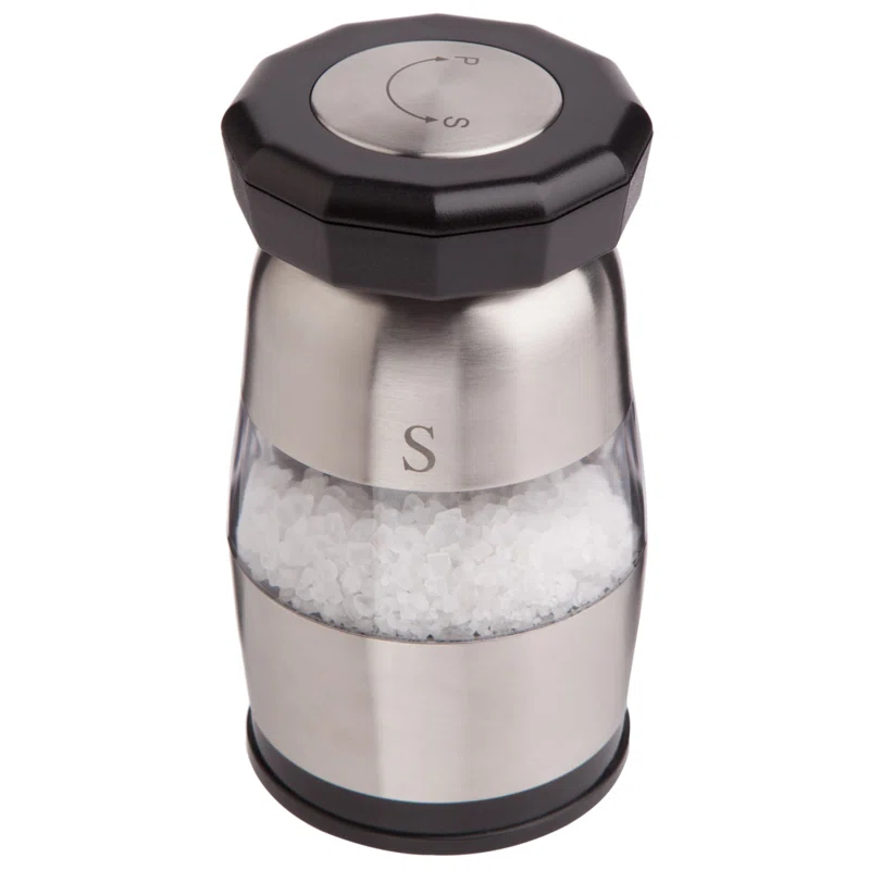Ozeri Duo Ultra Grinder 2-in-1 Salt & Pepper Combination Mill