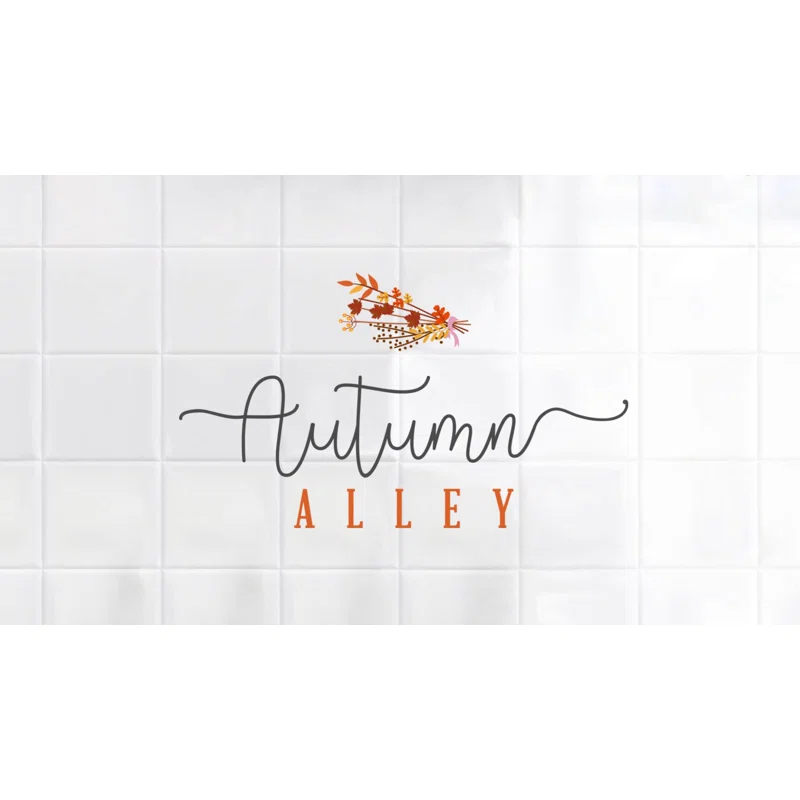 Autumn Alley Alley Metal Open Waste Basket - 1.7 Gallons