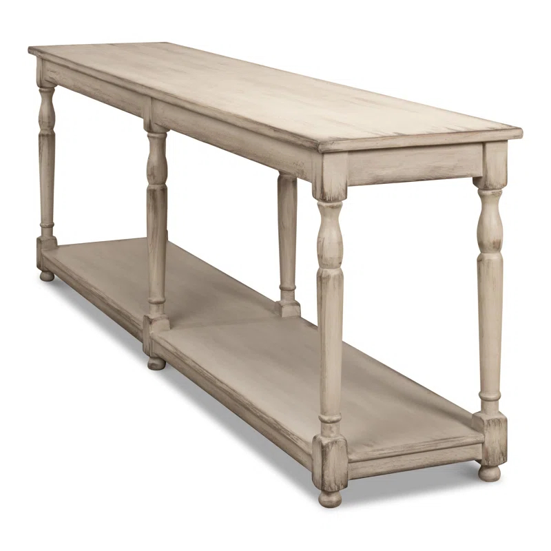 Sarreid Ltd Jensen 95'' Solid Wood Console Table