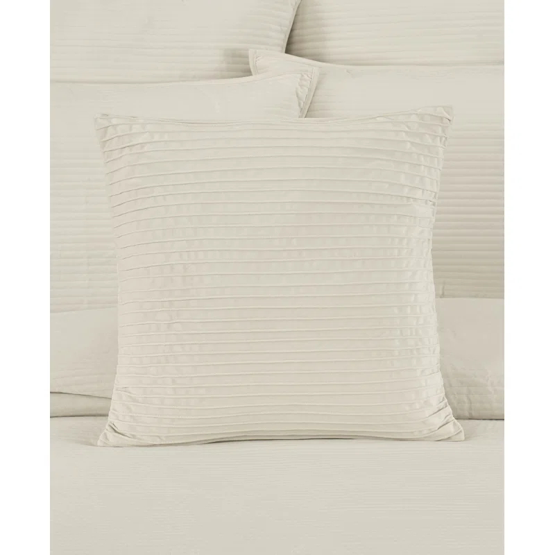 Five Queens Court Toulhouse Straight 20" Square Decorative Throw Pillow Cover