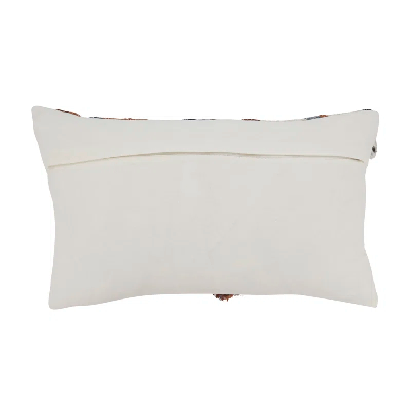 Saro Thana Collection Tassels Cotton Throw Pillow